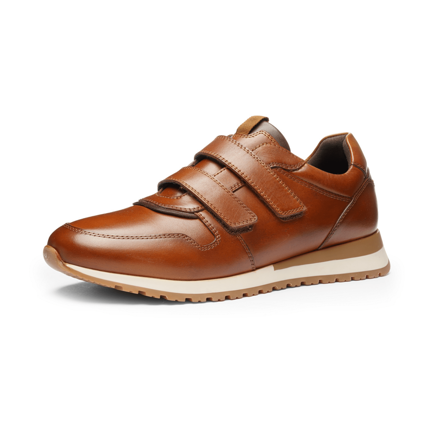 ARA Gino Men's Cognac Brown Derby Shoes - Bartel-Shop
