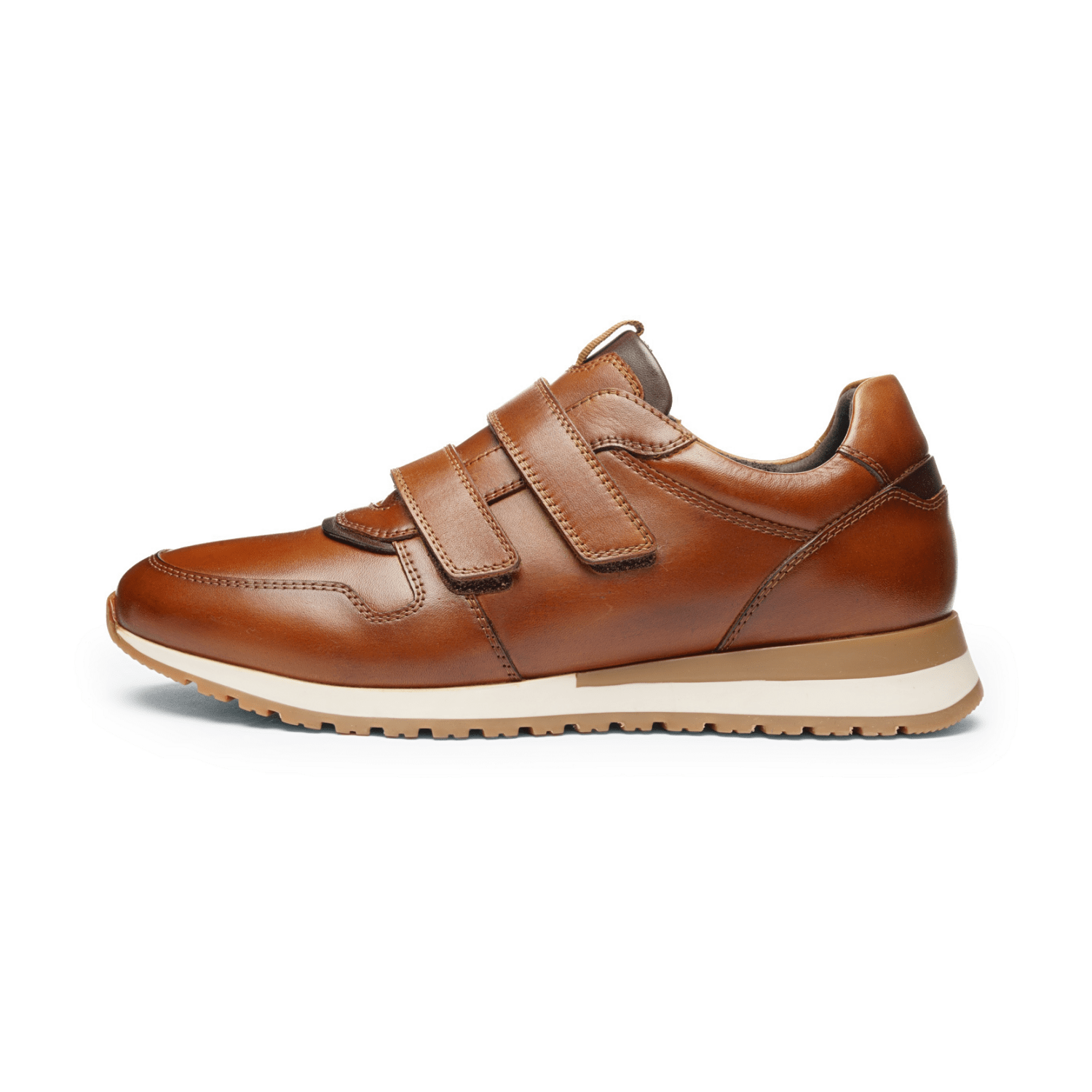 ARA Gino Men's Cognac Brown Derby Shoes - Bartel-Shop