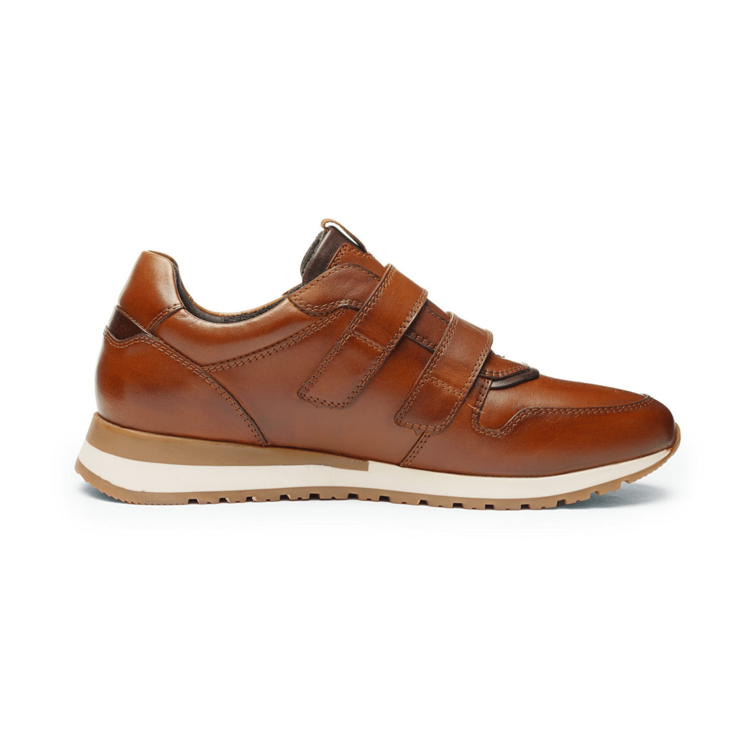 ARA Gino Men's Cognac Brown Derby Shoes - Bartel-Shop
