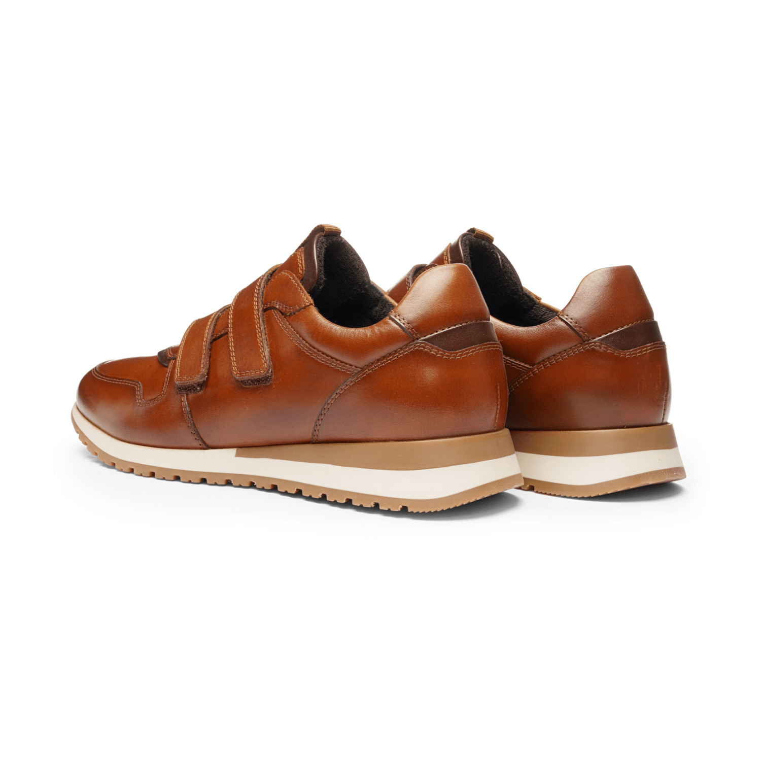 ARA Gino Men's Cognac Brown Derby Shoes - Bartel-Shop