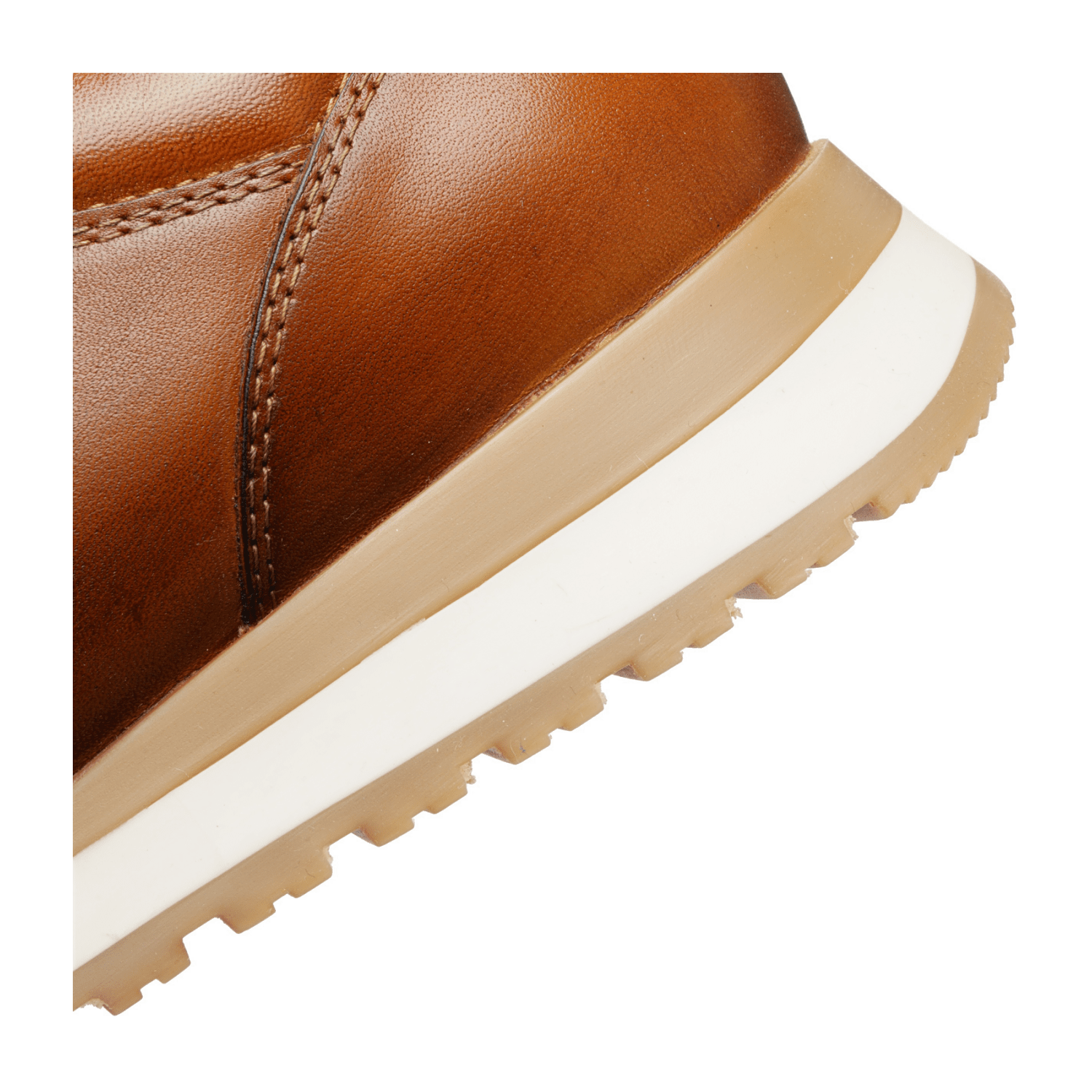 ARA Gino Men's Cognac Brown Derby Shoes - Bartel-Shop