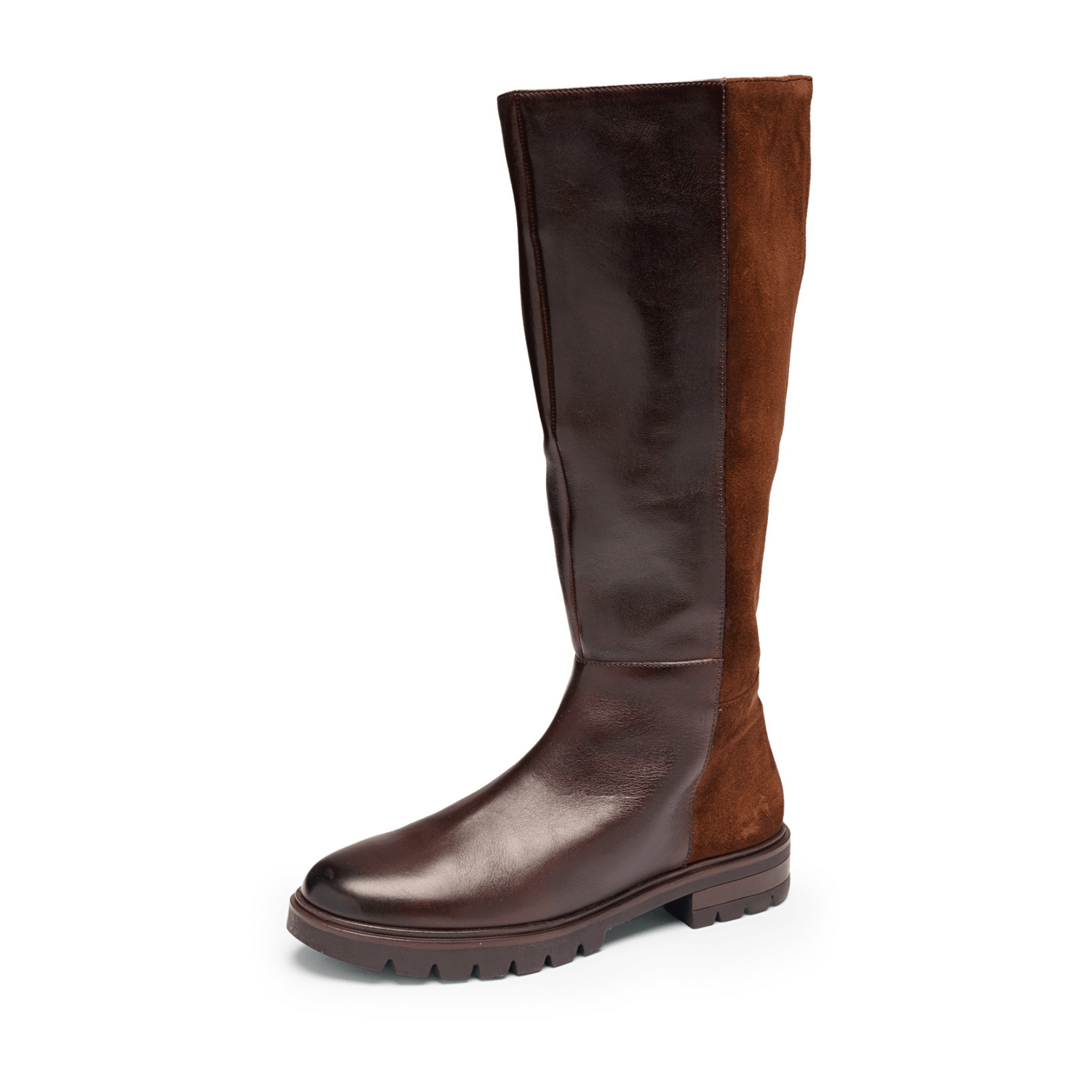 ARA Women's Cambridge Leather Ankle Boots, Classic Zip-Up Boots, Round Toe, Brown