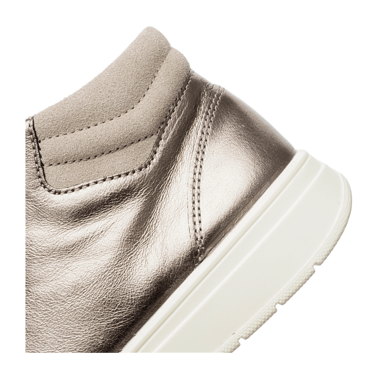 ARA Rom Women's Sneakers in Smooth Leather Gold with Lace-Up Closure and Polyurethane Sole