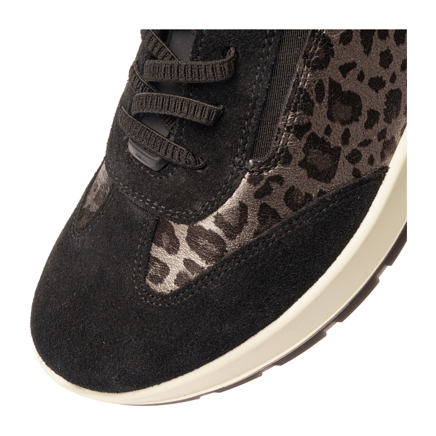 Ara NEW YORK NE Women's Sneakers Athletic Lace-Up Black Leather - Bartel-Shop