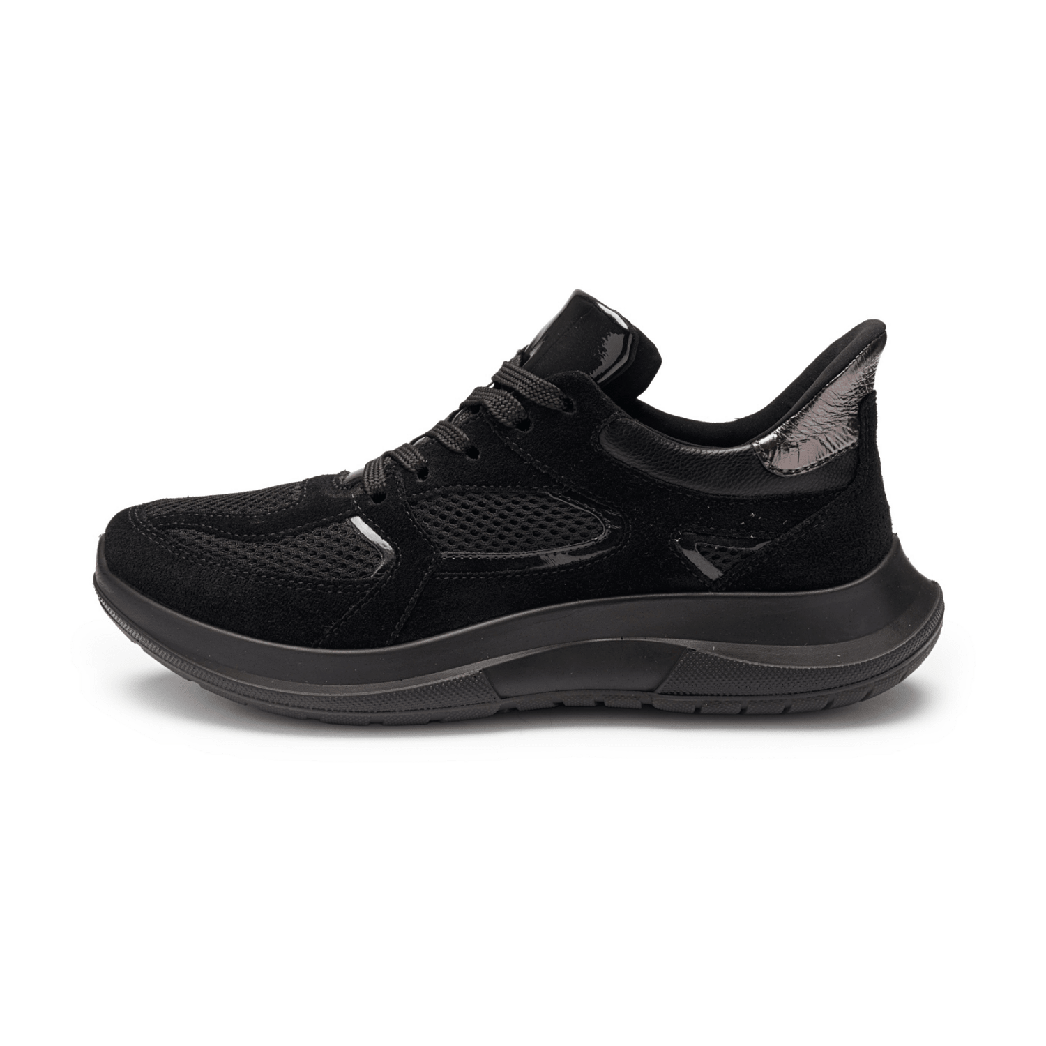 ARA Motion Women's Sneakers Lace-Up Black Cold Weather Insulated - Bartel-Shop