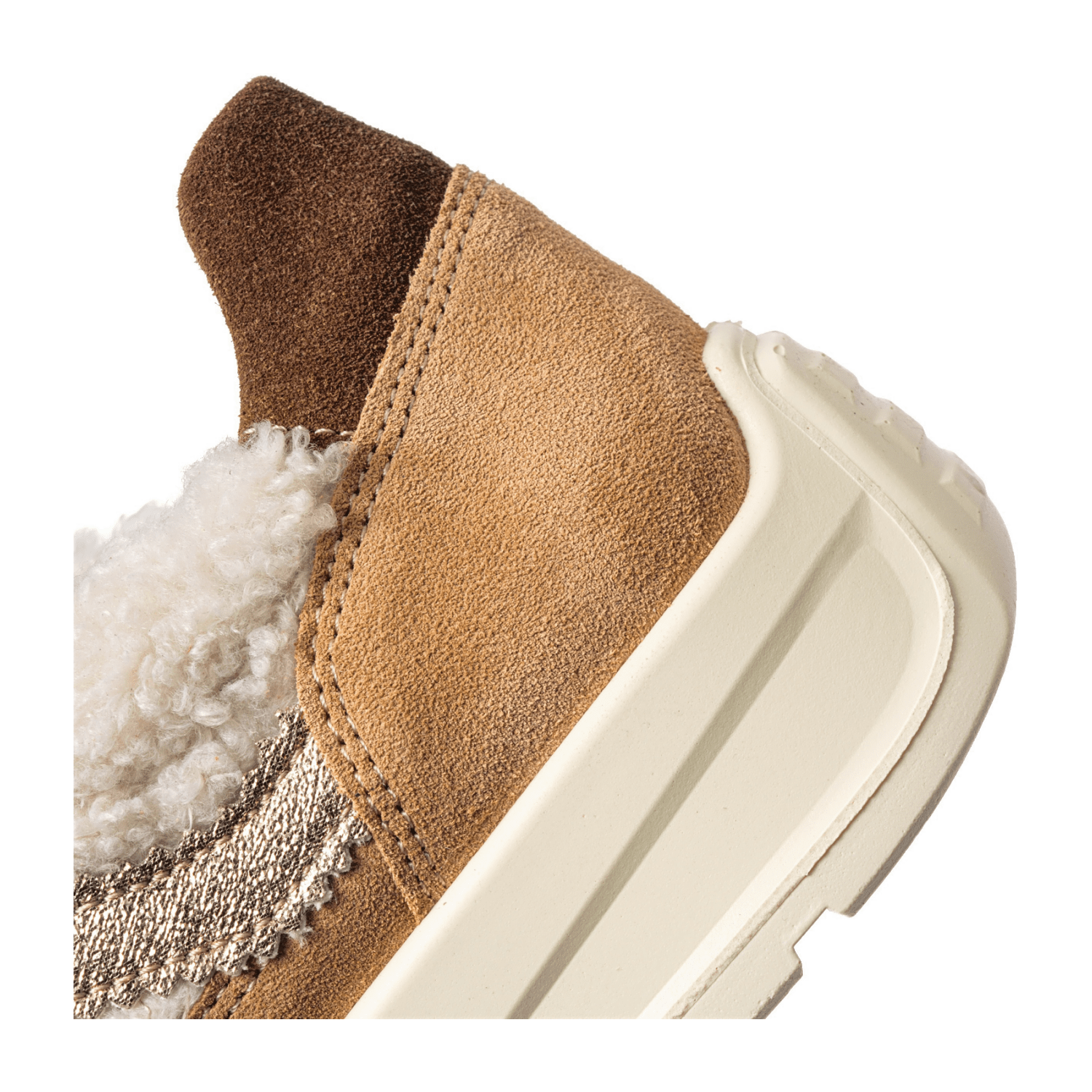 ARA New York Women's Sneakers in Brown Suede with Lace-Up Closure and Removable Insole