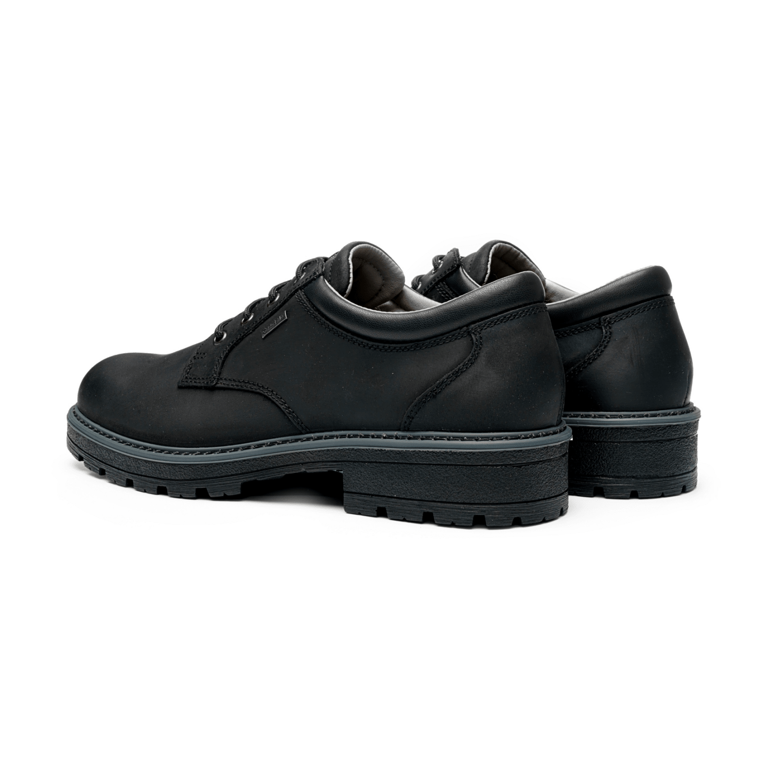 ARA Frederick Men's Round-Toe Lace-Up Shoes in Black - Bartel-Shop
