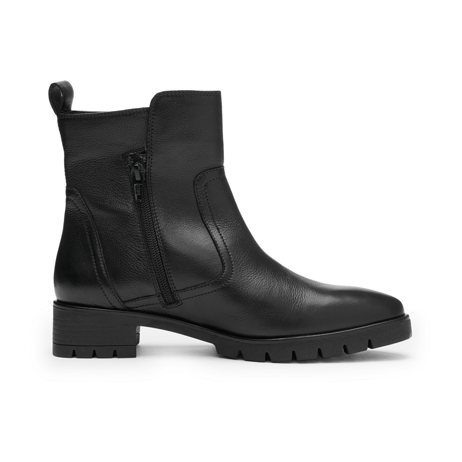 ARA Napoli Women's Black Ankle Boots with Lace-Up Detail and Warm Lining - Bartel-Shop