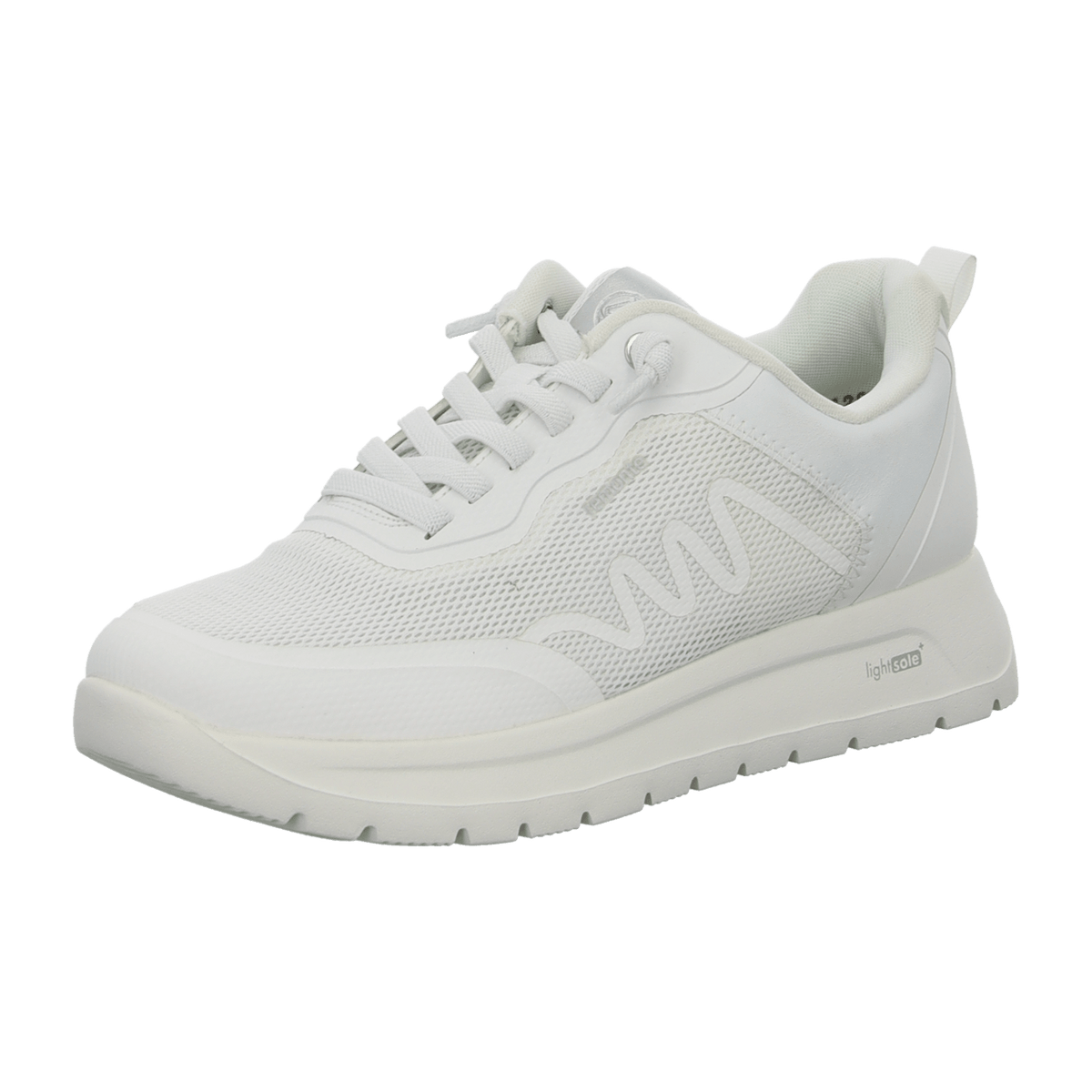 Remonte Women's Lightweight White Loafers - Casual Shoes