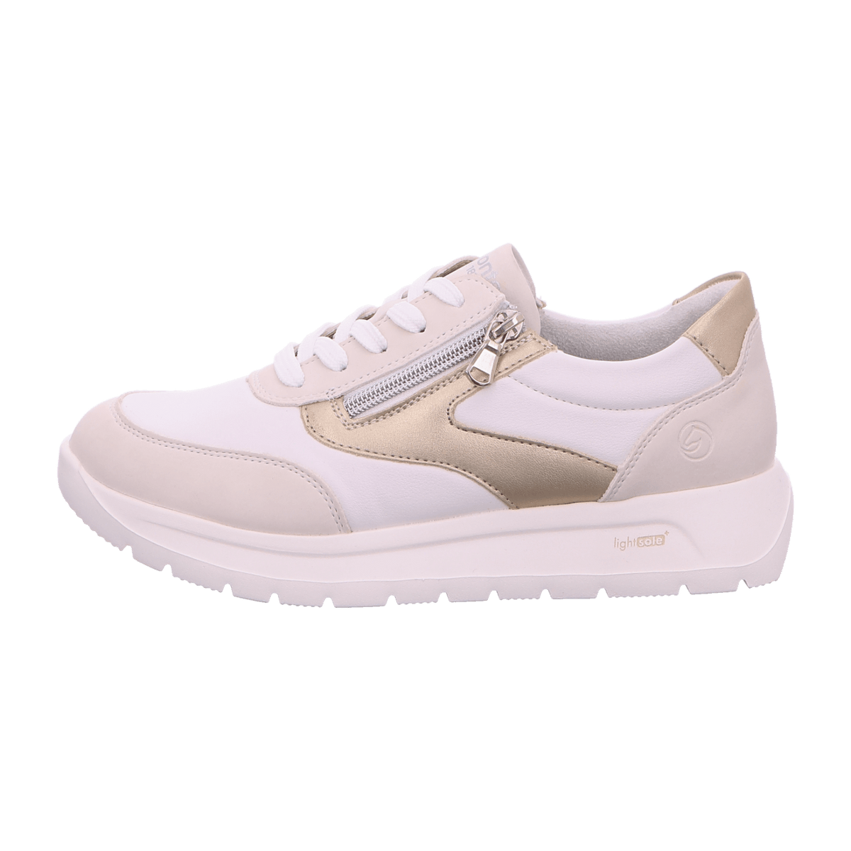 Remonte Women's White Faux Sneakers