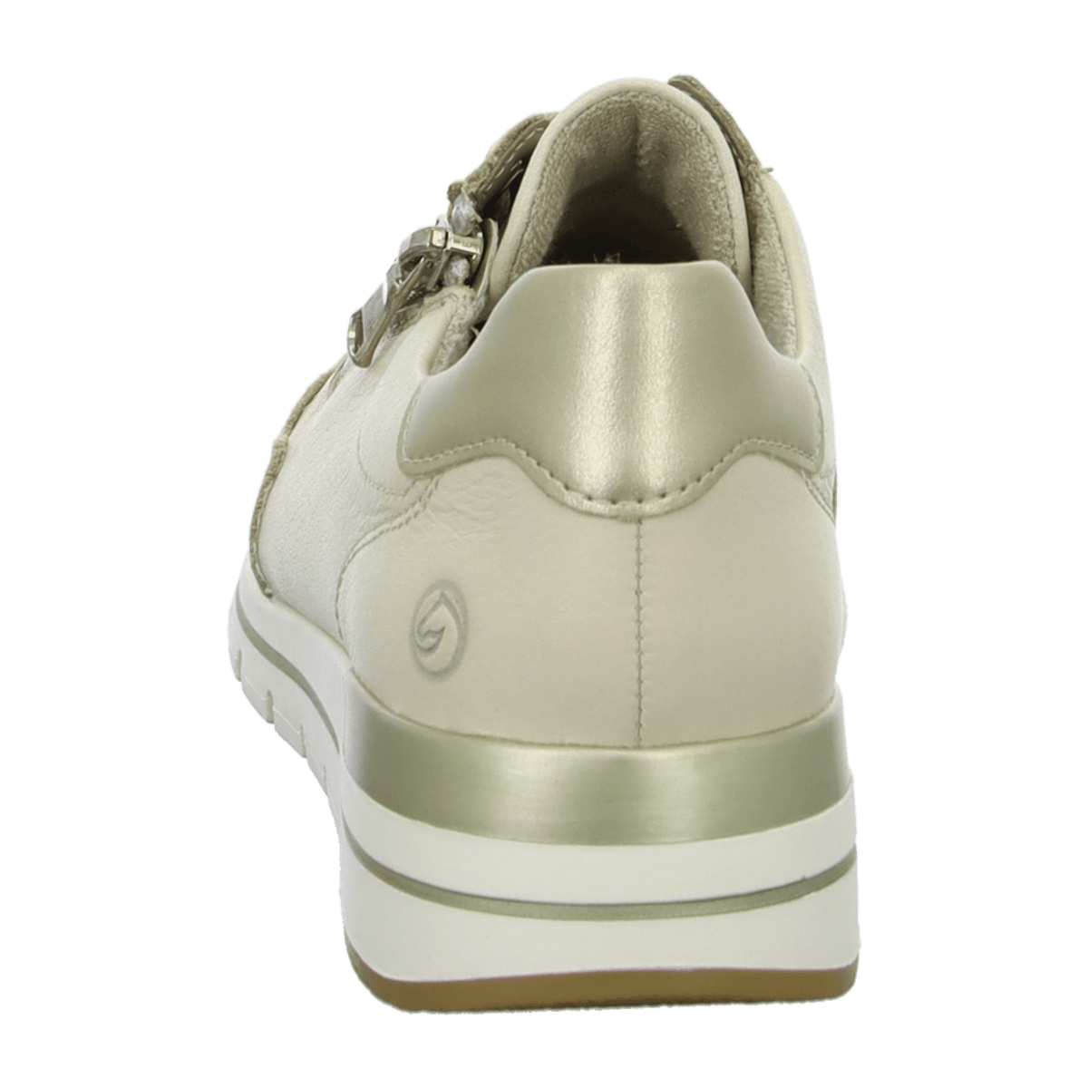 Remonte R6716 Women's Low-Top Sneakers Beige