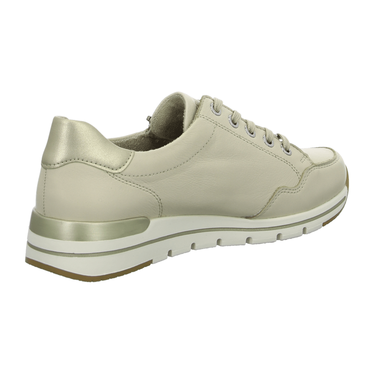 Remonte R6716 Women's Low-Top Sneakers Beige