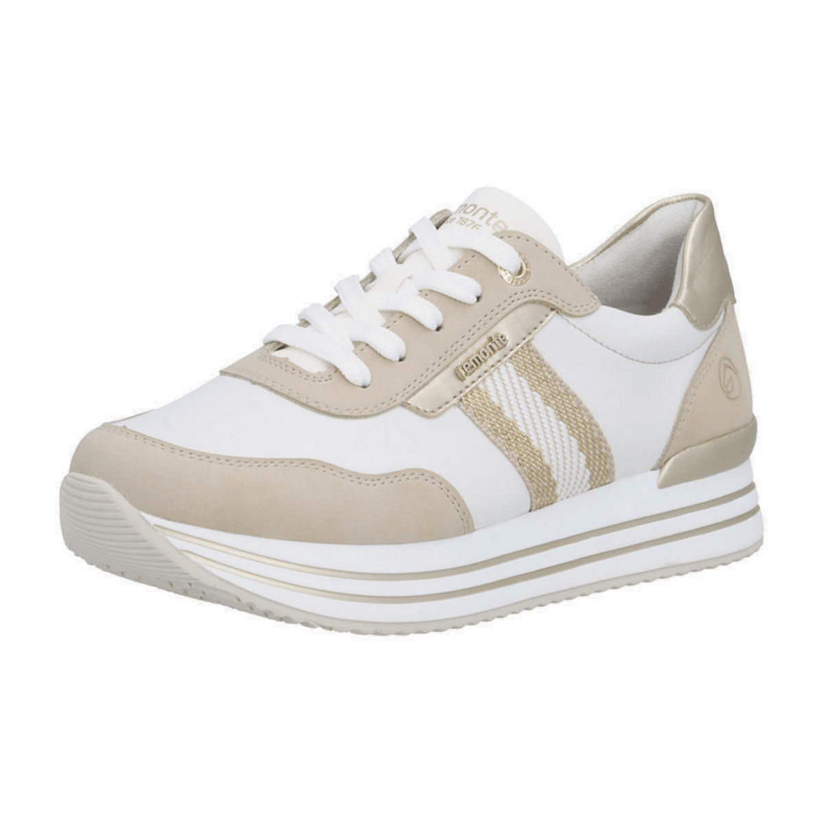 Remonte Women's White Slip-On Shoes