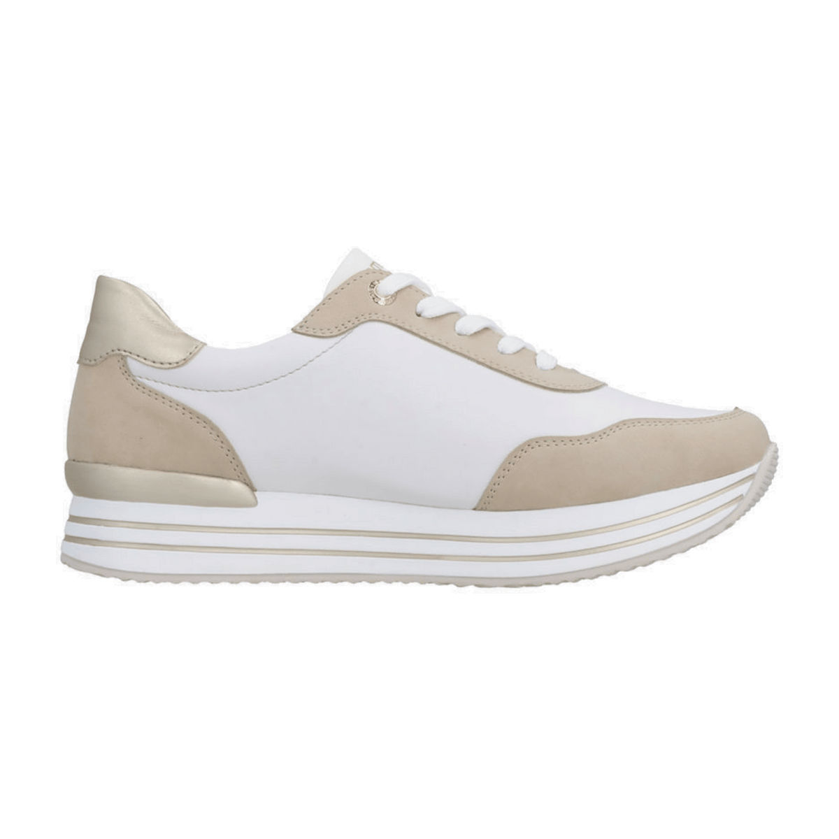 Remonte Women's White Slip-On Shoes
