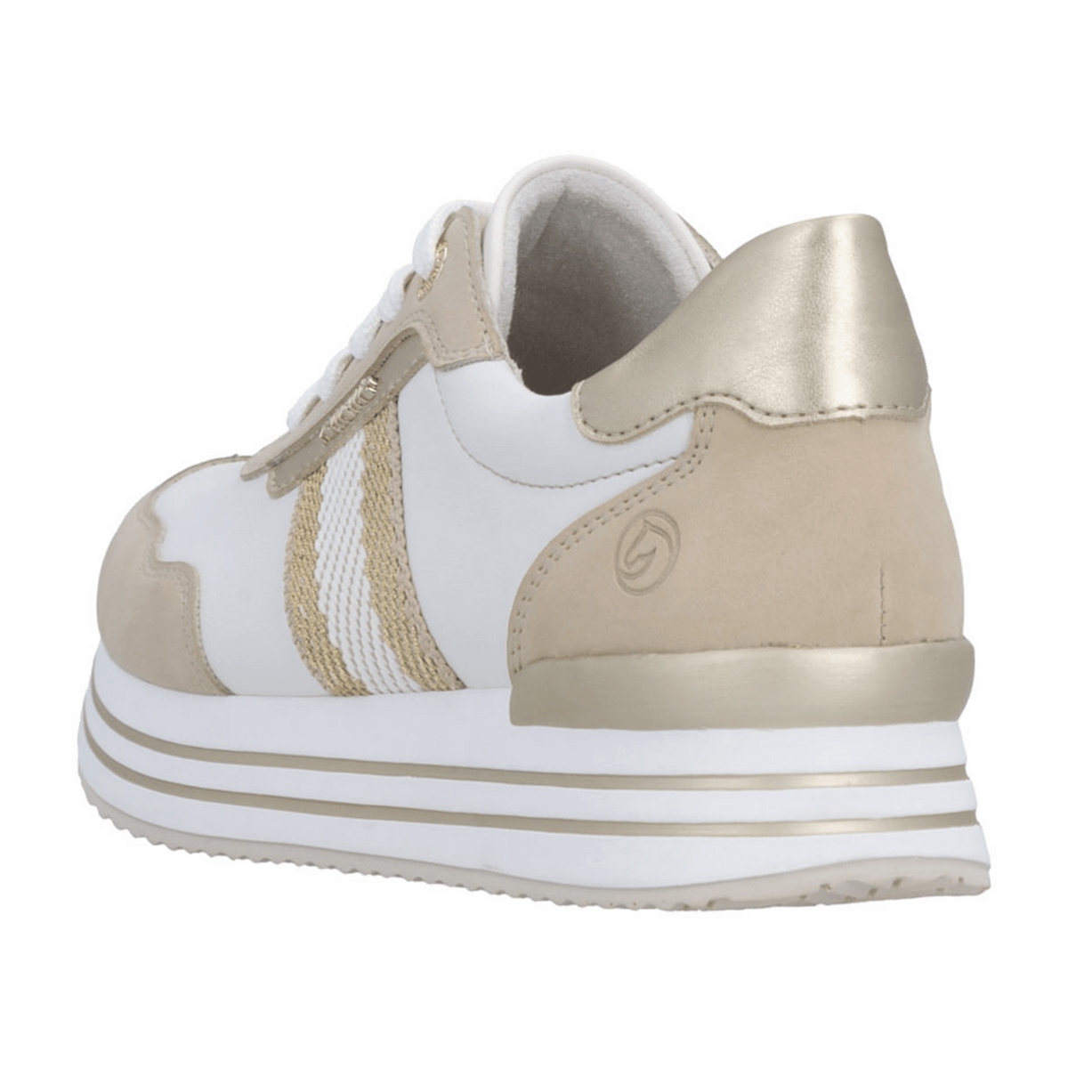 Remonte Women's White Slip-On Shoes