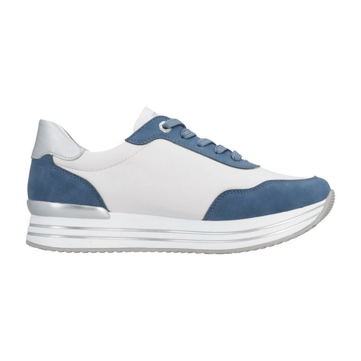 Remonte D1331-80 Women's White Sneakers