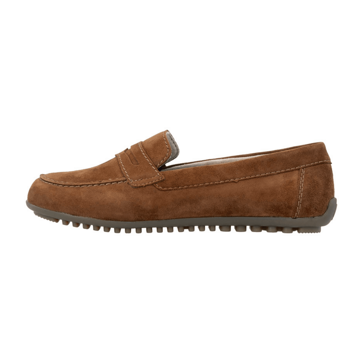 Remonte Women's Leather Loafers Brown - Moccasins with Non-Slip Sole