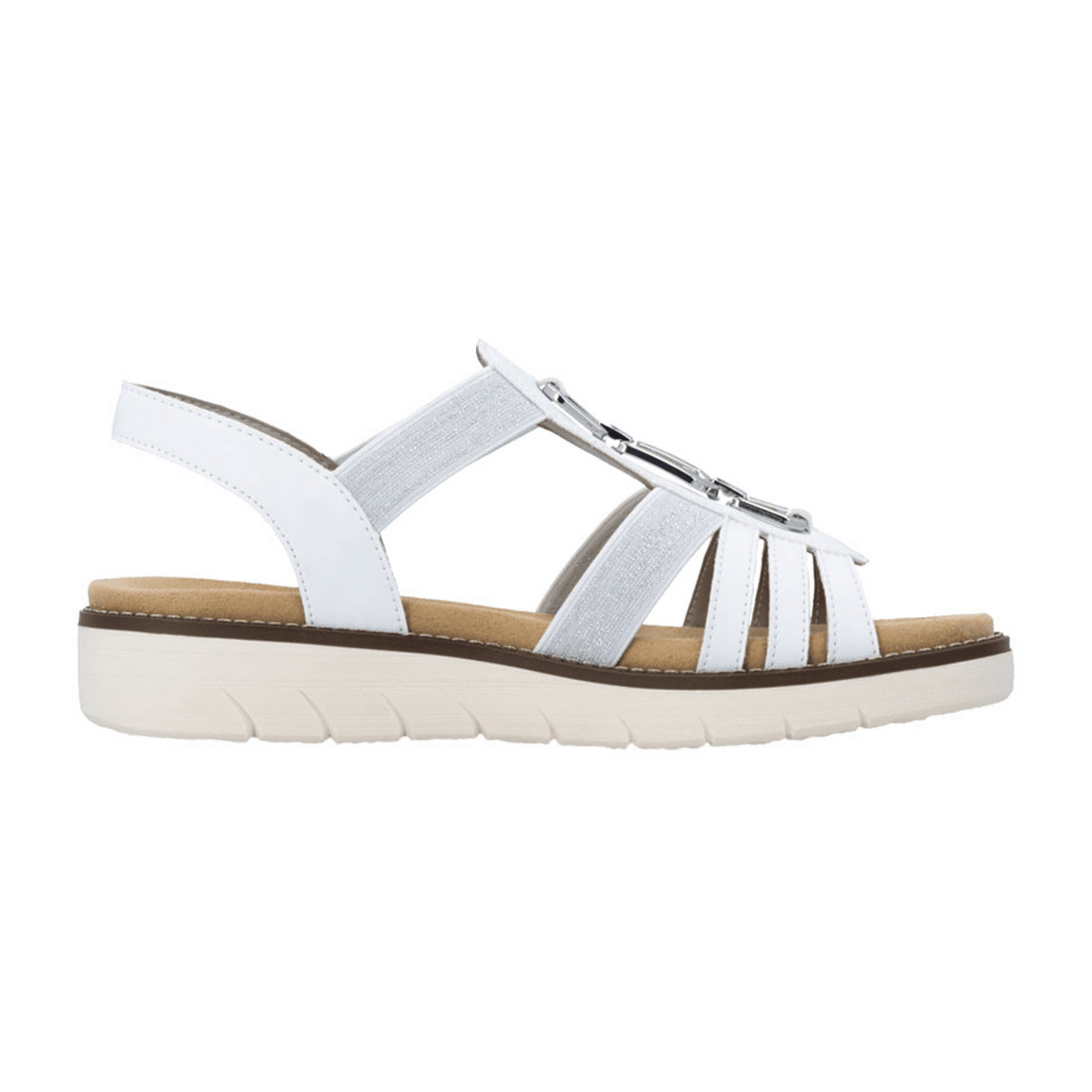Remonte Women's Comfort Sandals White