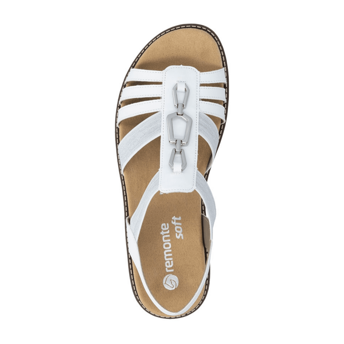 Remonte Women's Comfort Sandals White