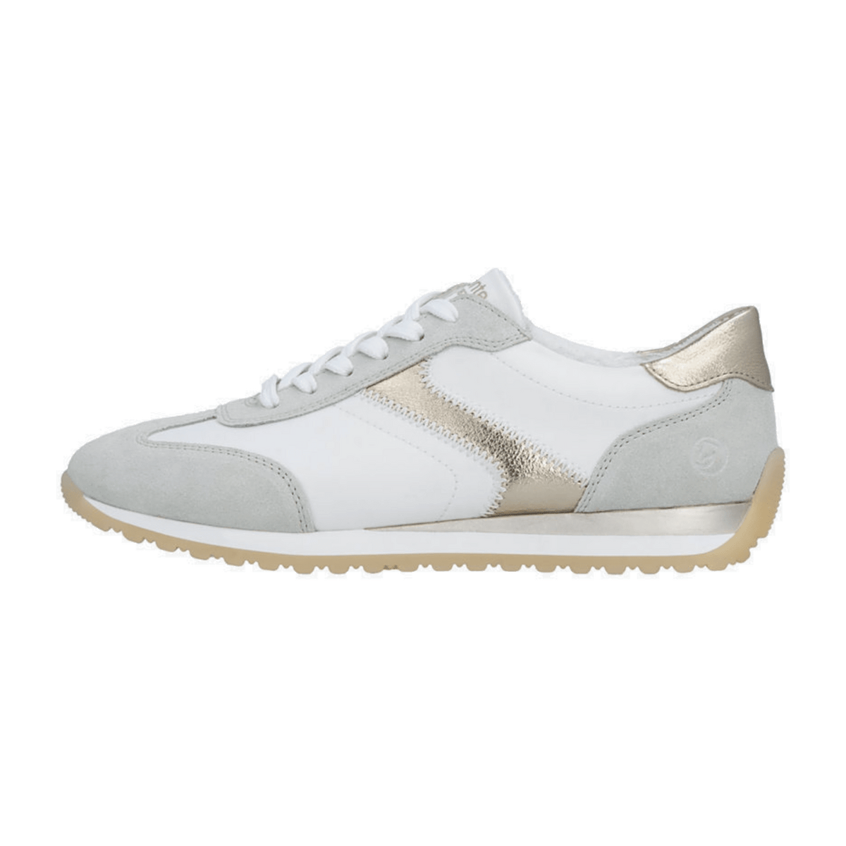 Remonte Women's Casual Sneakers White - Low Top