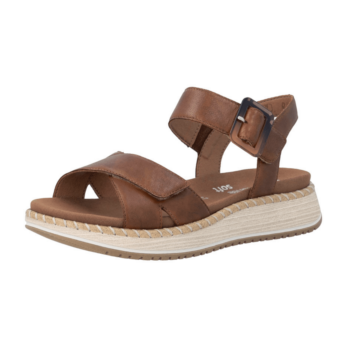 Remonte Women's Classic Sandals D3J52 - Brown Slip-In