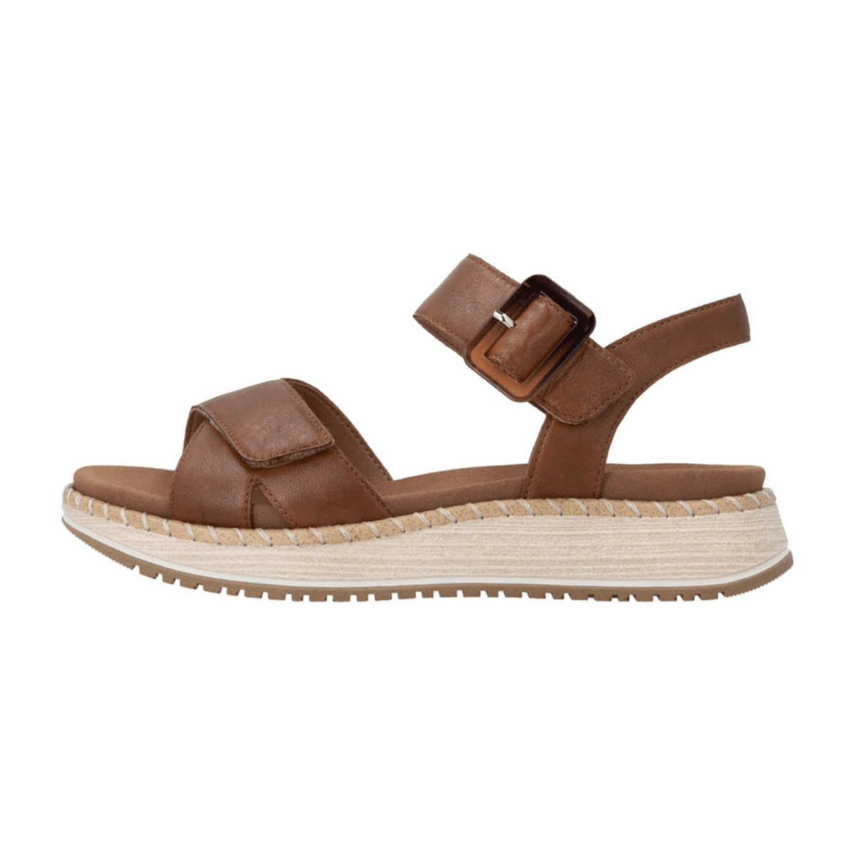Remonte Women's Classic Sandals D3J52 - Brown Slip-In