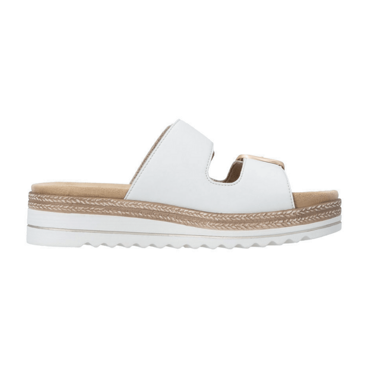 Remonte Women's White Heeled Sandals