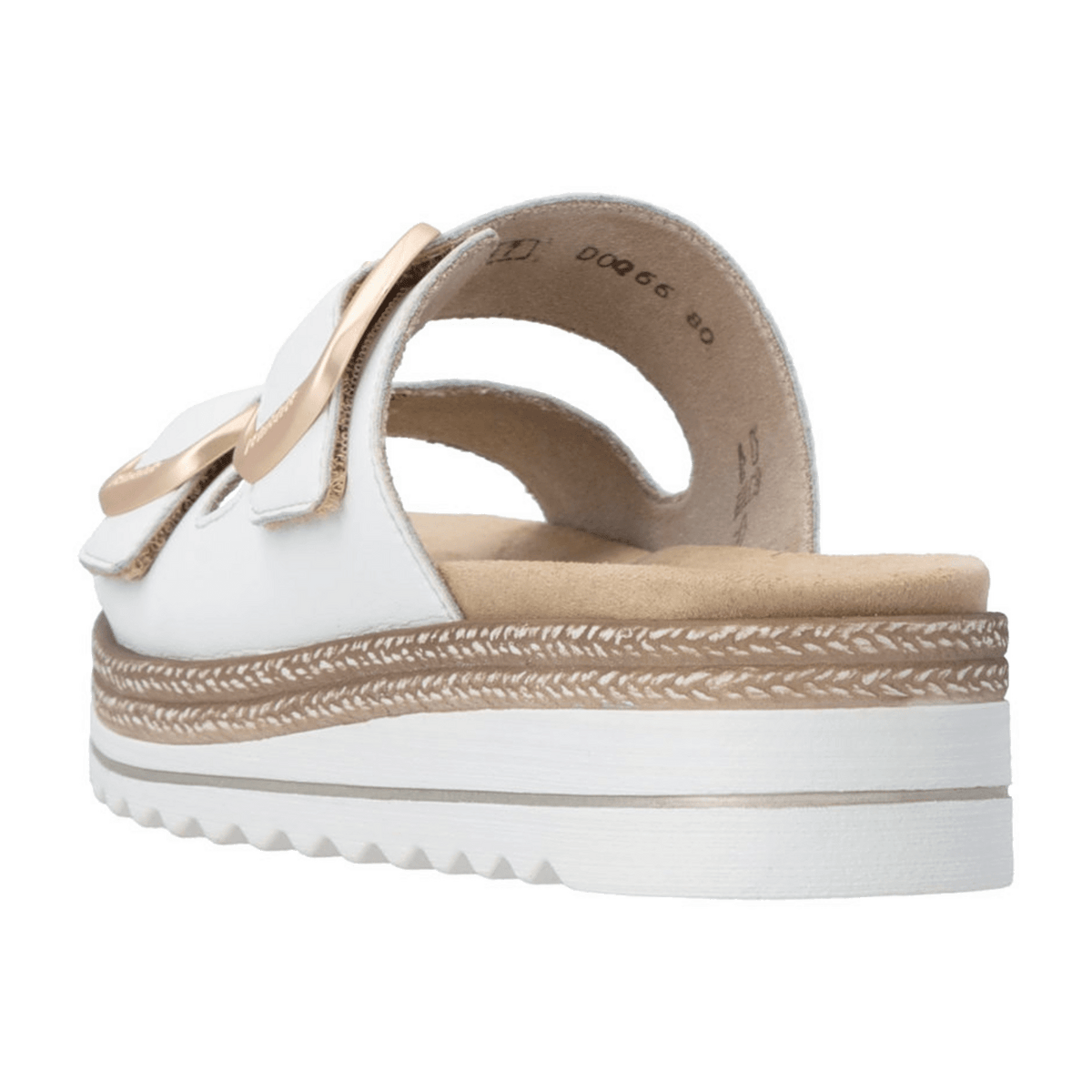 Remonte Women's White Heeled Sandals