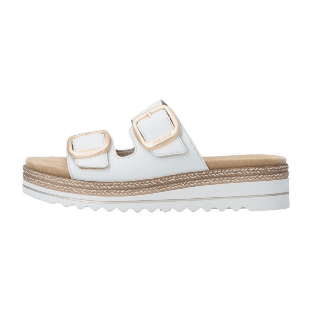 Remonte Women's White Heeled Sandals
