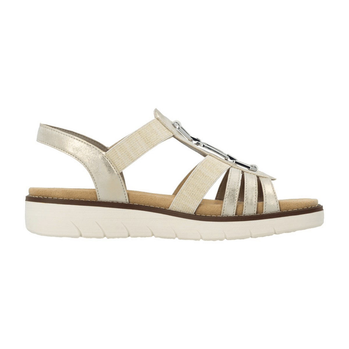 Remonte Women's Gold Sandals