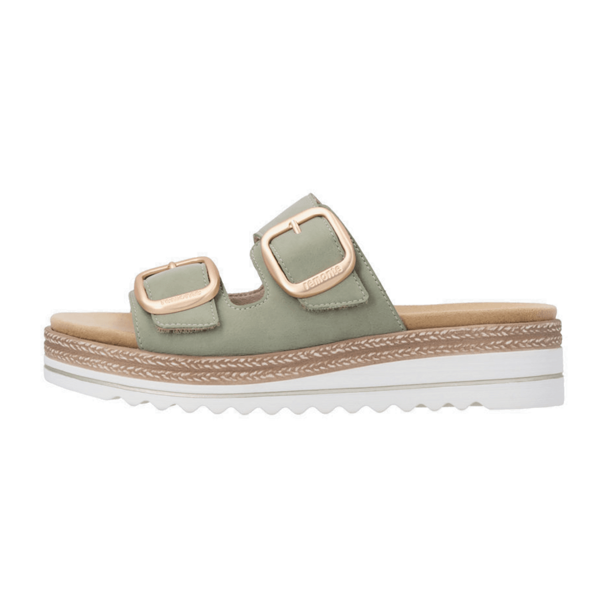 Remonte Women's Green Mules