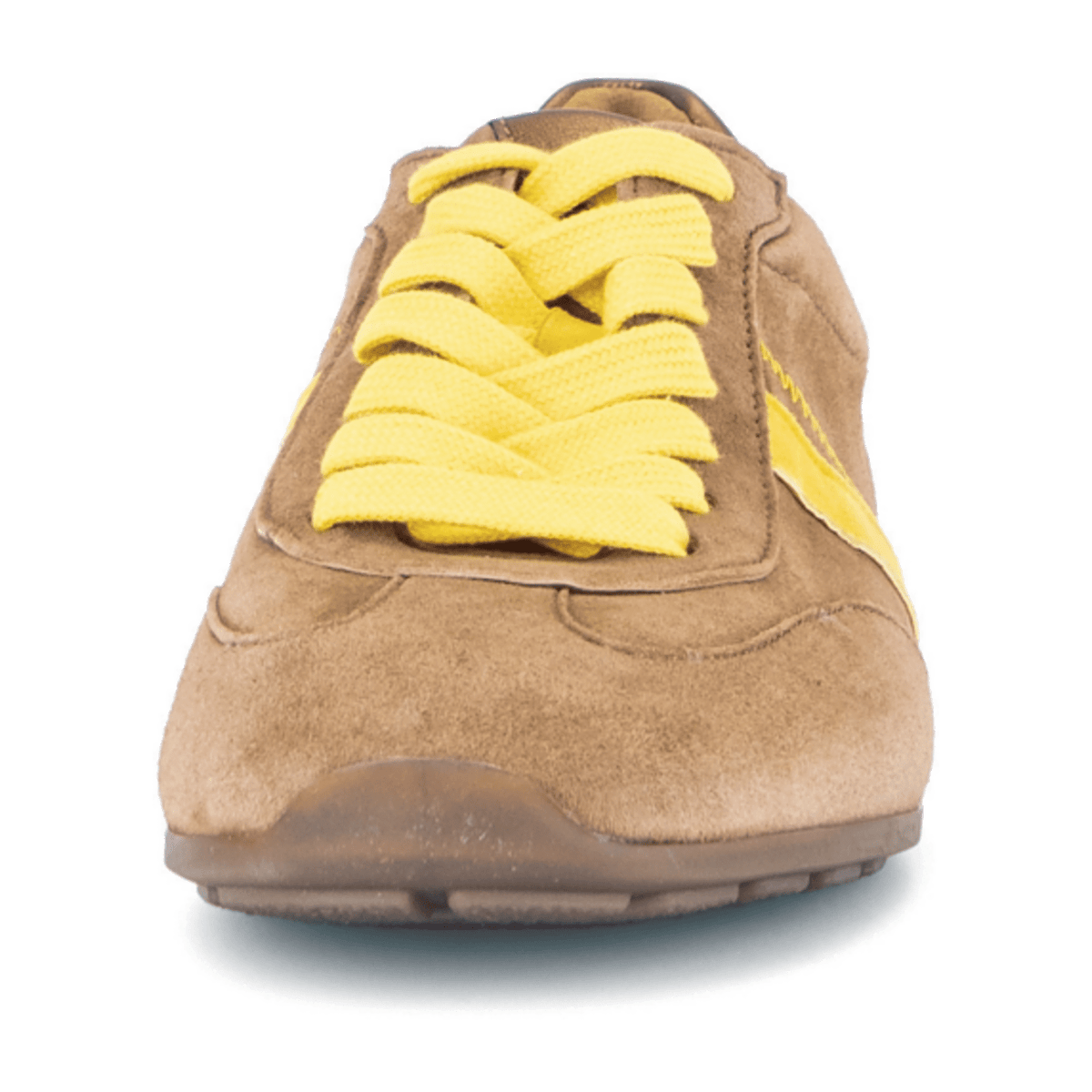 Gabor Women's Low-Top Trainers Peanut Estate Nubuck Suede