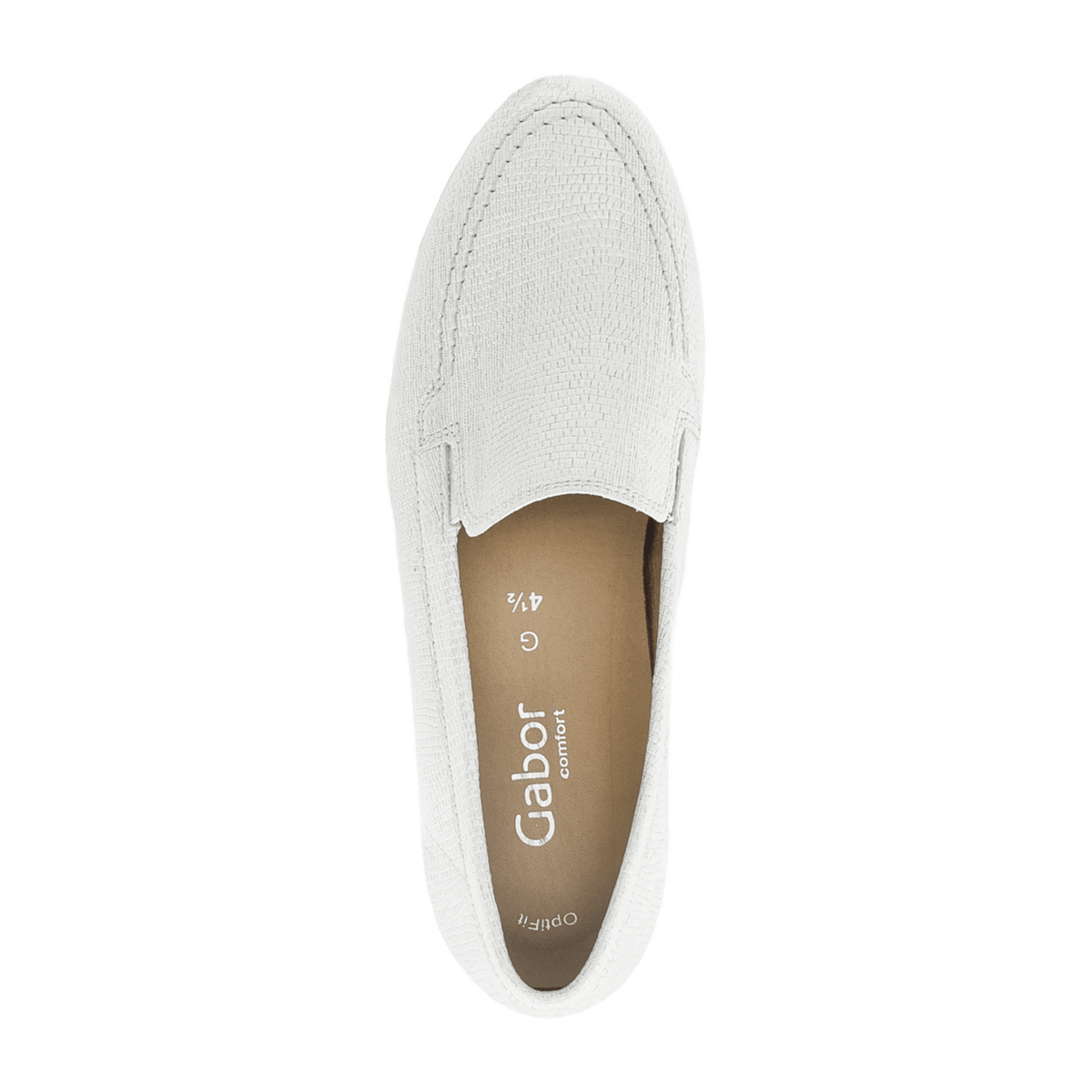Gabor Comfort Women's Loafers Grey Leather