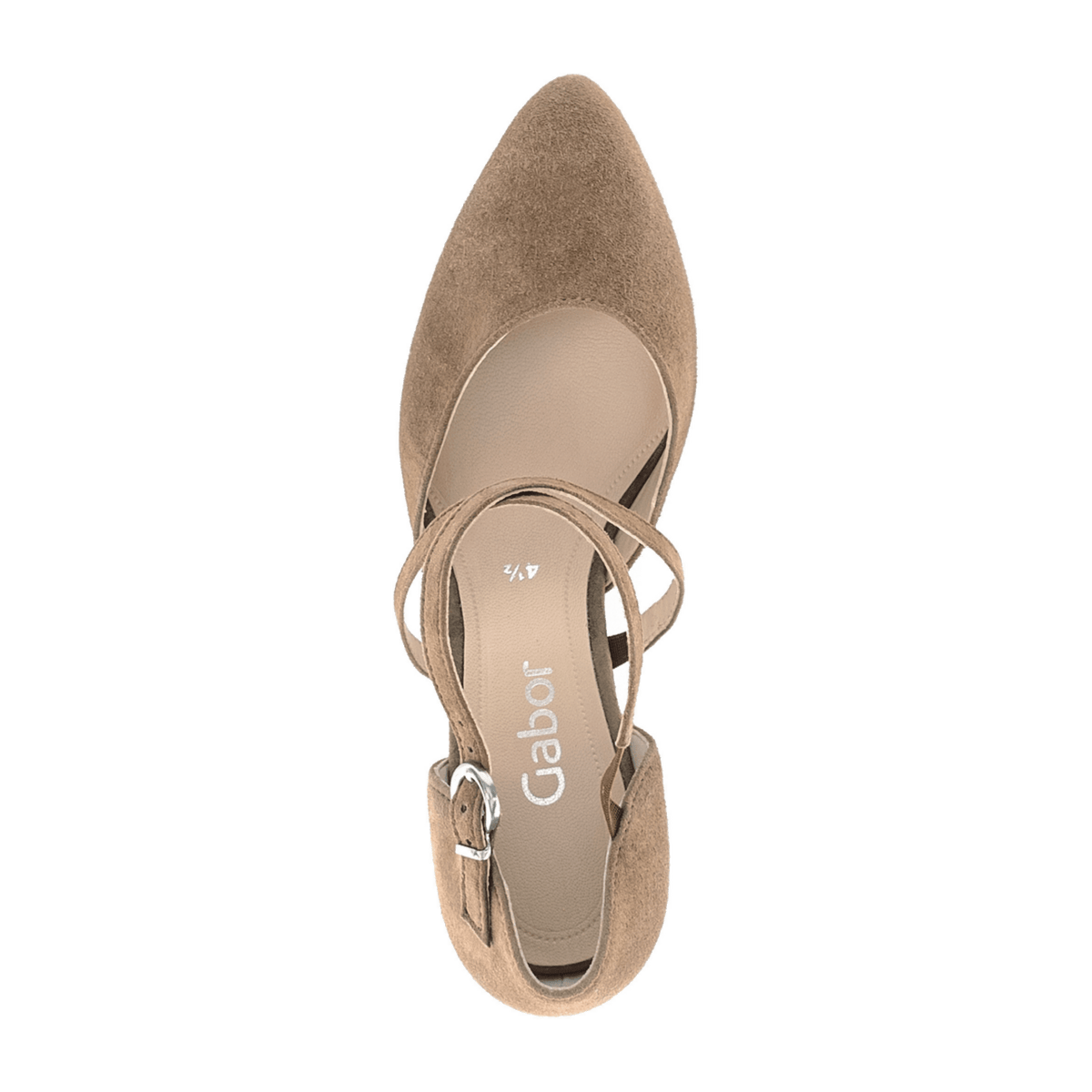 Gabor Women's Classic Pumps - Peanut Leather Court Shoes