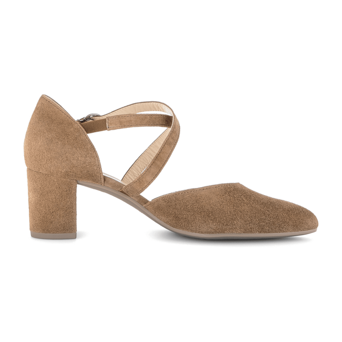 Gabor Women's Classic Pumps - Peanut Leather Court Shoes
