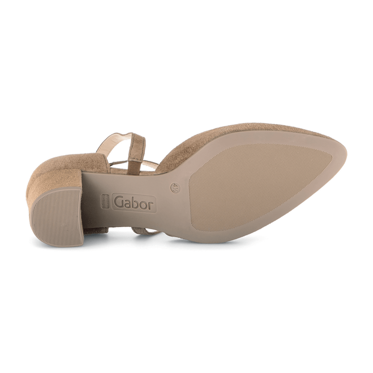 Gabor Women's Classic Pumps - Peanut Leather Court Shoes