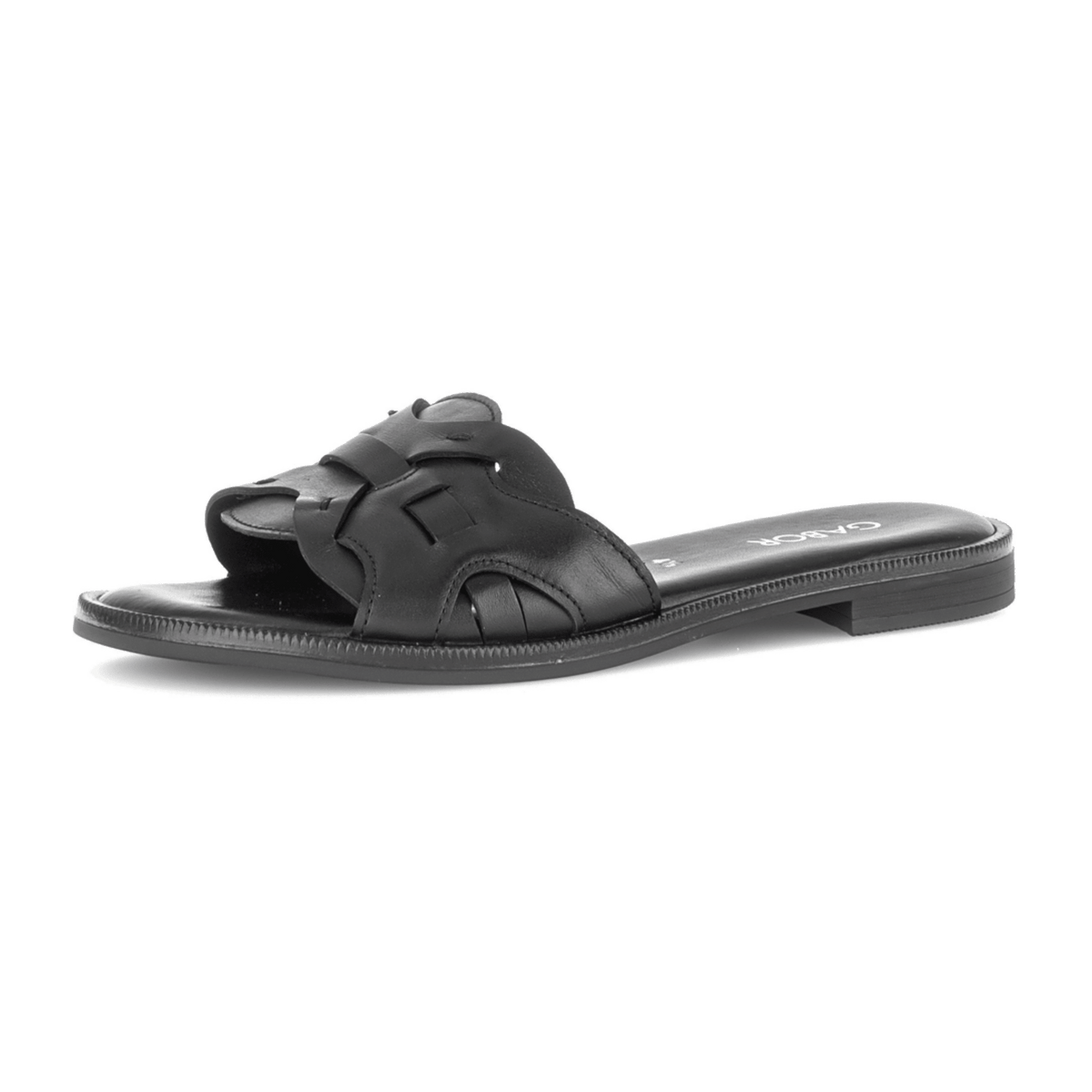 Gabor Women's Sandals Black - Elegant Open-Toe Summer Shoes