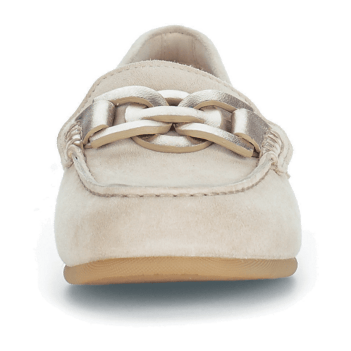 Gabor Women's Beige Comfort Shoes - Oak/Powder