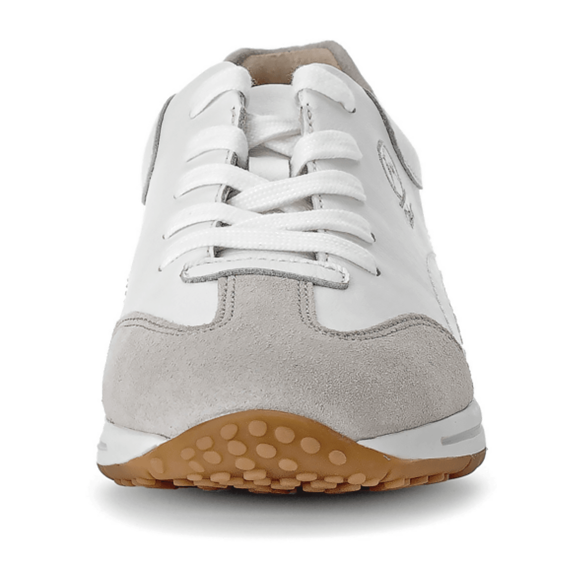 Gabor Women's Low-Top Sneakers White Patent Comfort G