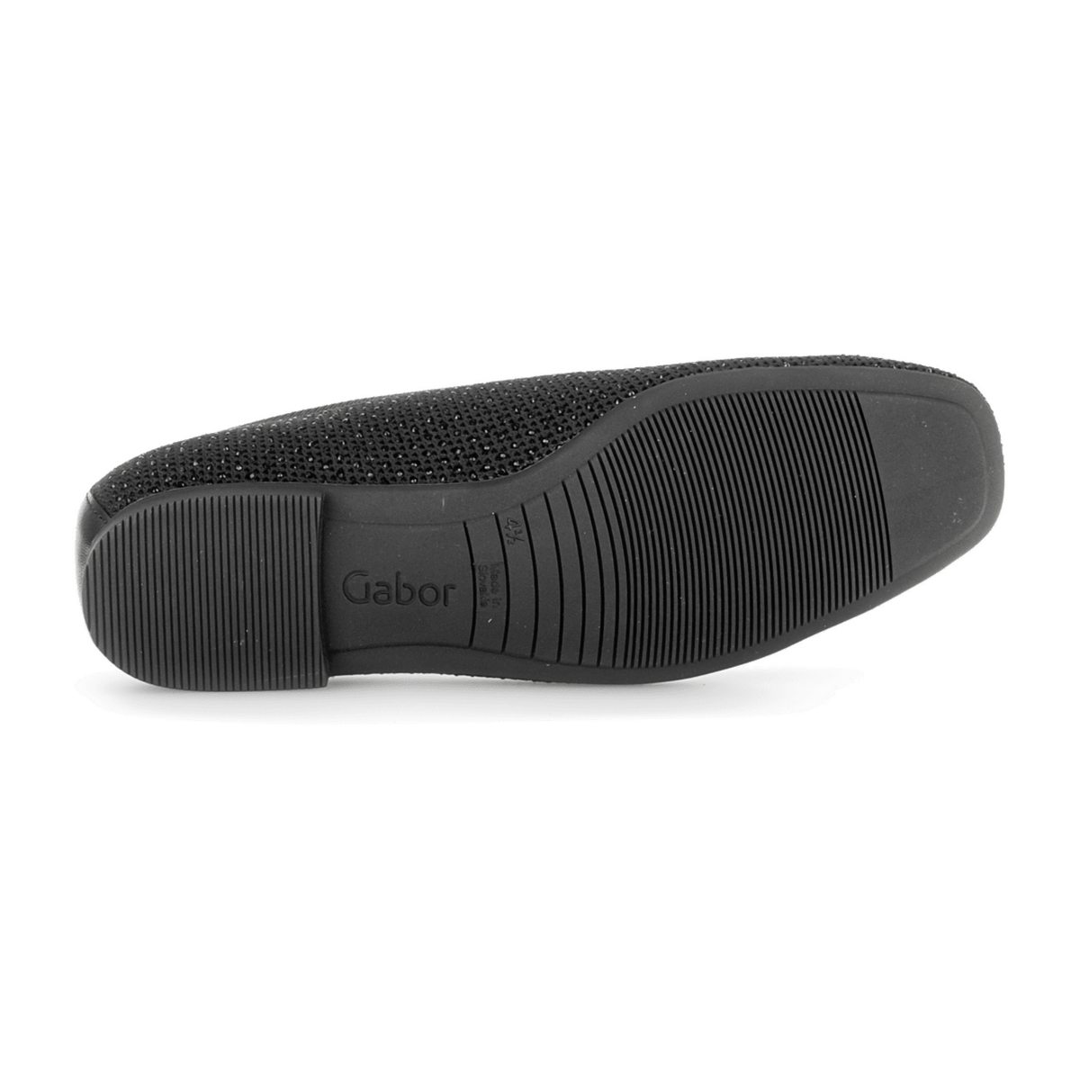Gabor Women's Classic Ballet Flats Black Leather