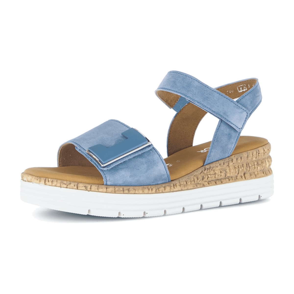 Gabor Women's Plateau Sandals - Heaven Suede Comfort G Sandals