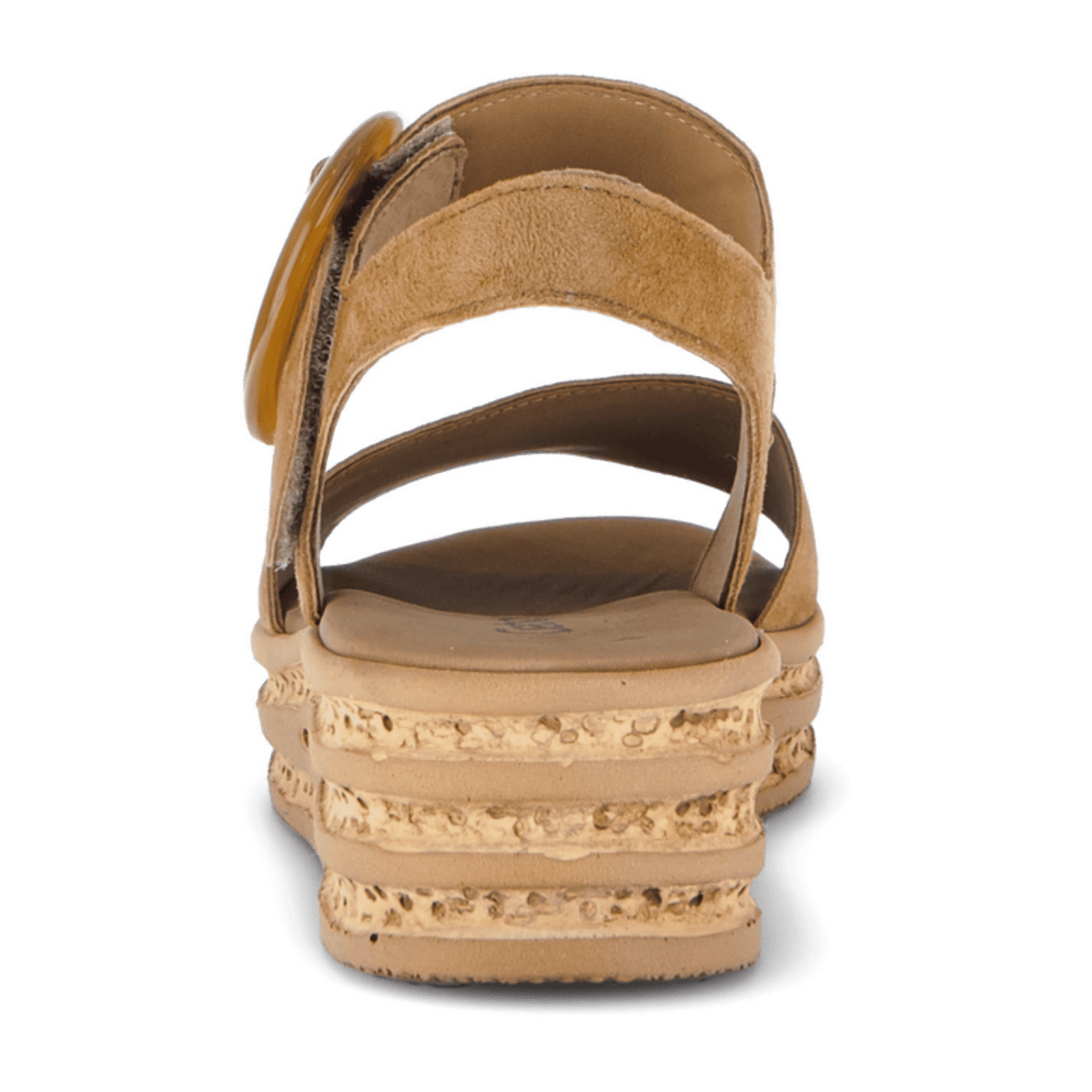 Gabor Women's Platform Sandals Saddle Leather - Lightweight Comfort Open Toe