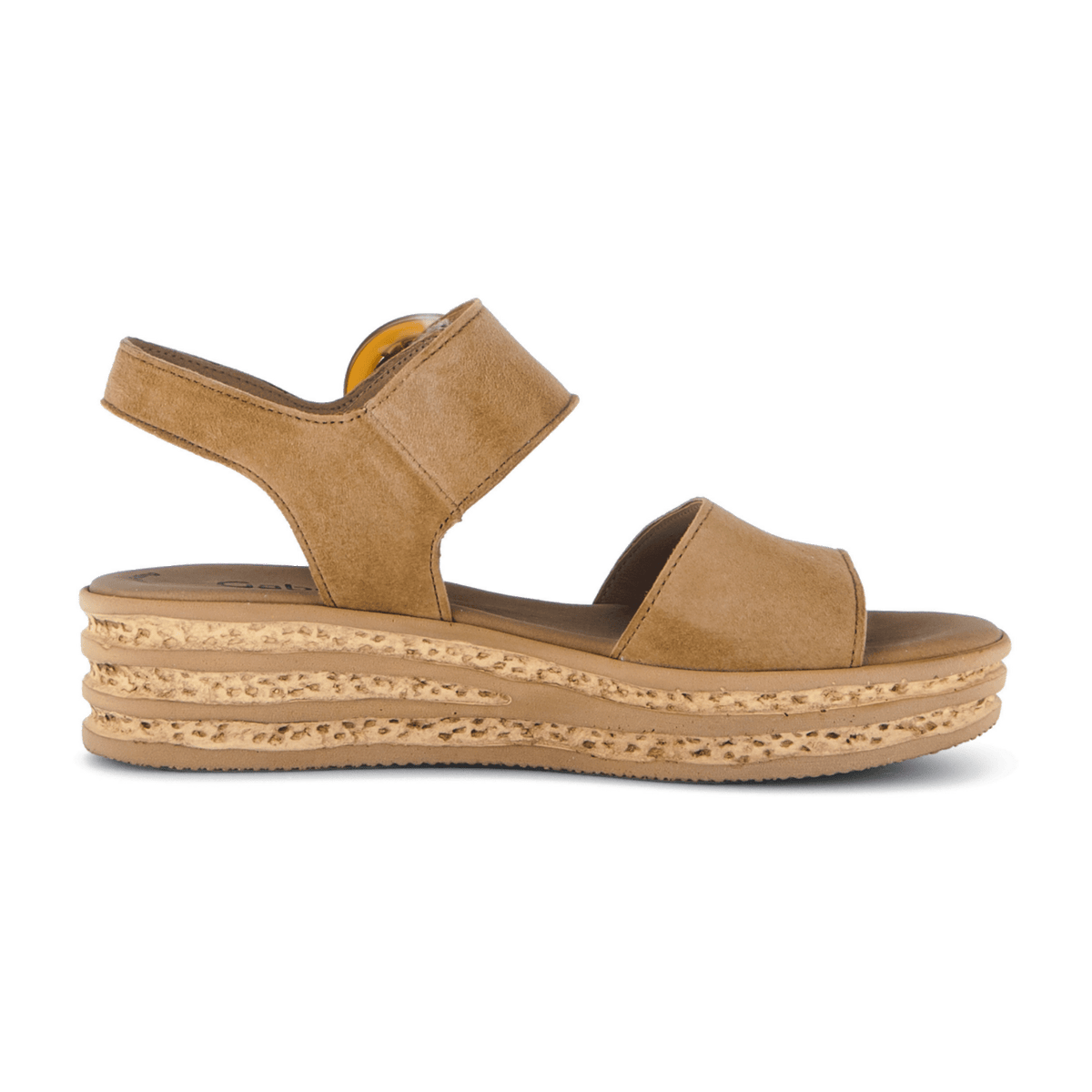 Gabor Women's Platform Sandals Saddle Leather - Lightweight Comfort Open Toe