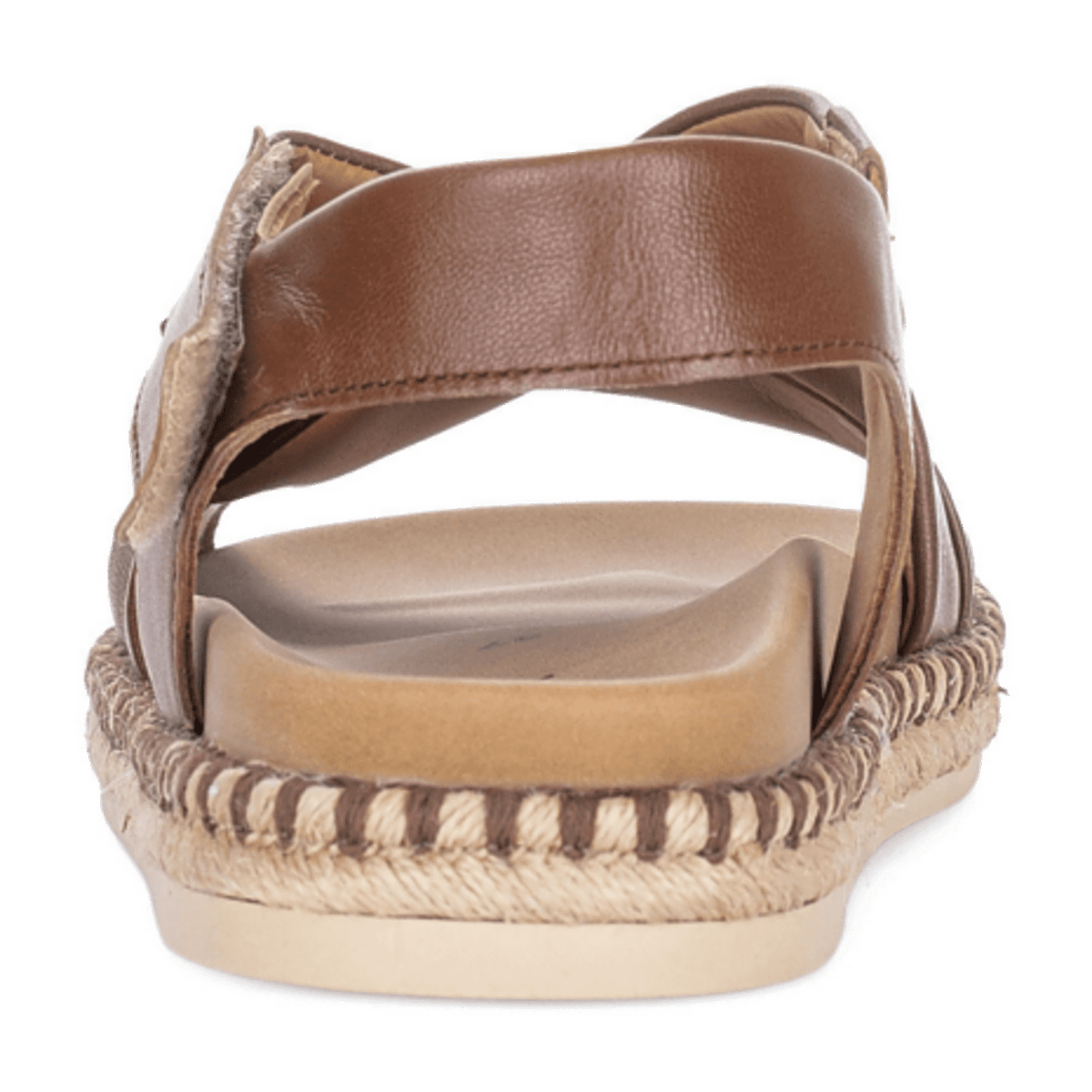 Gabor Women's Plateau Sandals Cognac Patent
