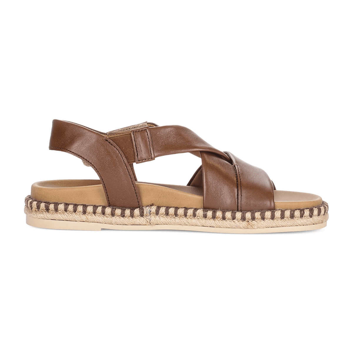 Gabor Women's Plateau Sandals Cognac Patent