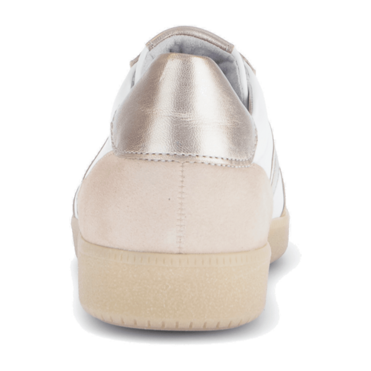 Gabor Women's Low-Top Sneakers - Best Fitting Suede Shoes Oak White Powder