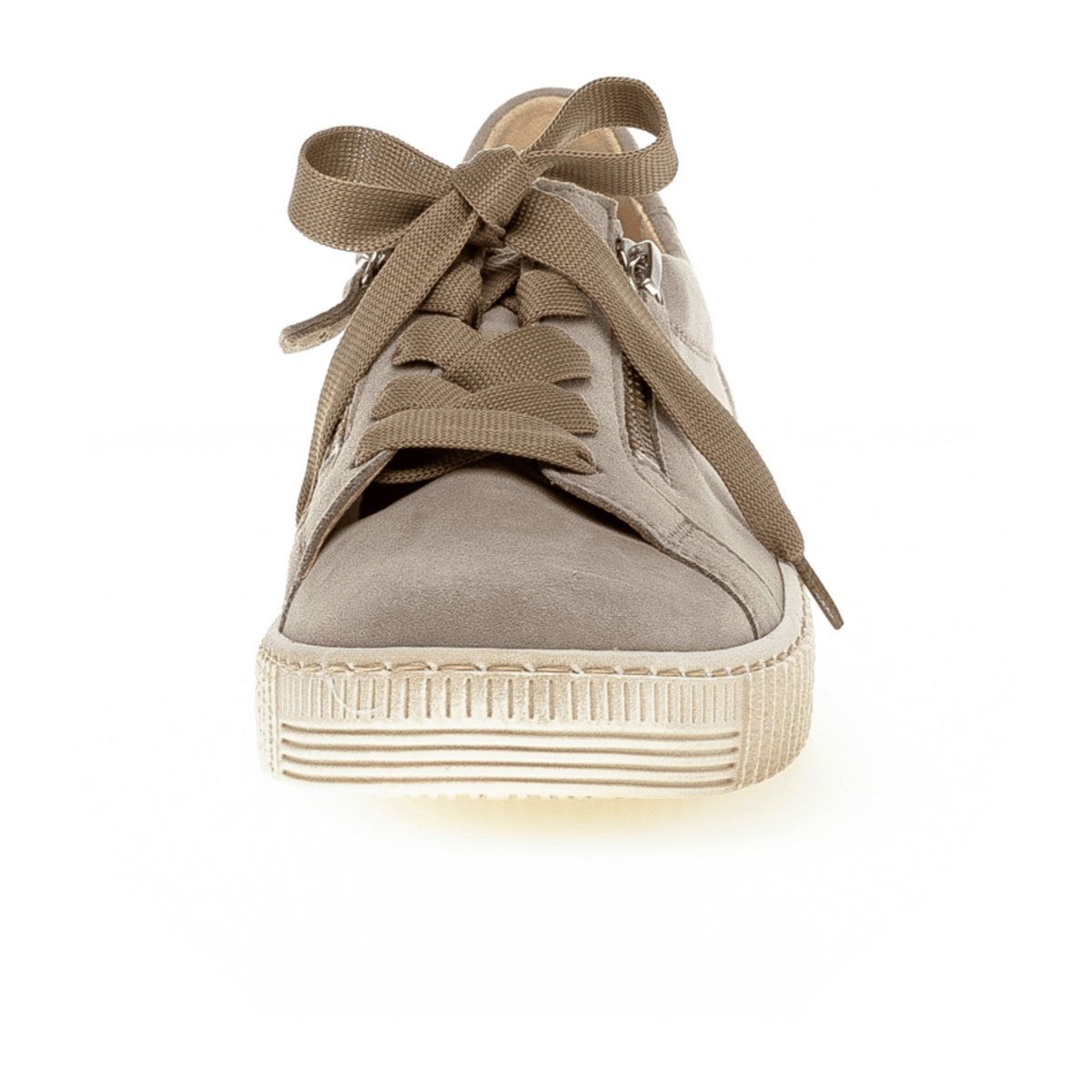 Gabor Women's Low-Top Sneakers - Lightweight Suede Shoes in Oak