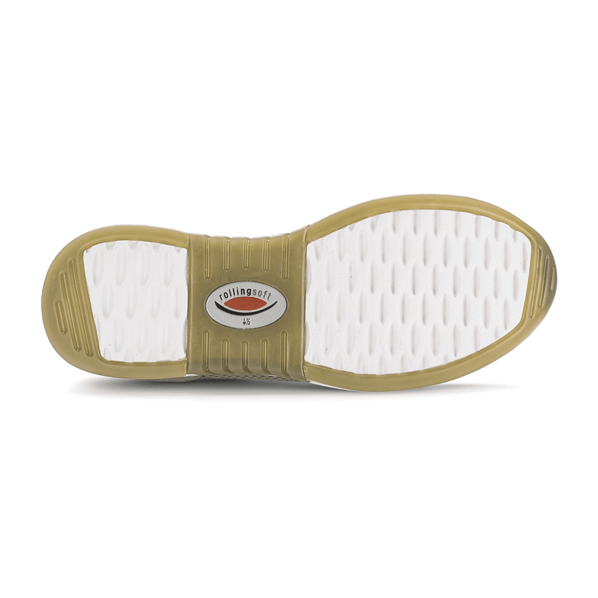 Gabor Rollingsoft Women's Lace-Up Sneakers - Lightweight Comfort Shoes Powder