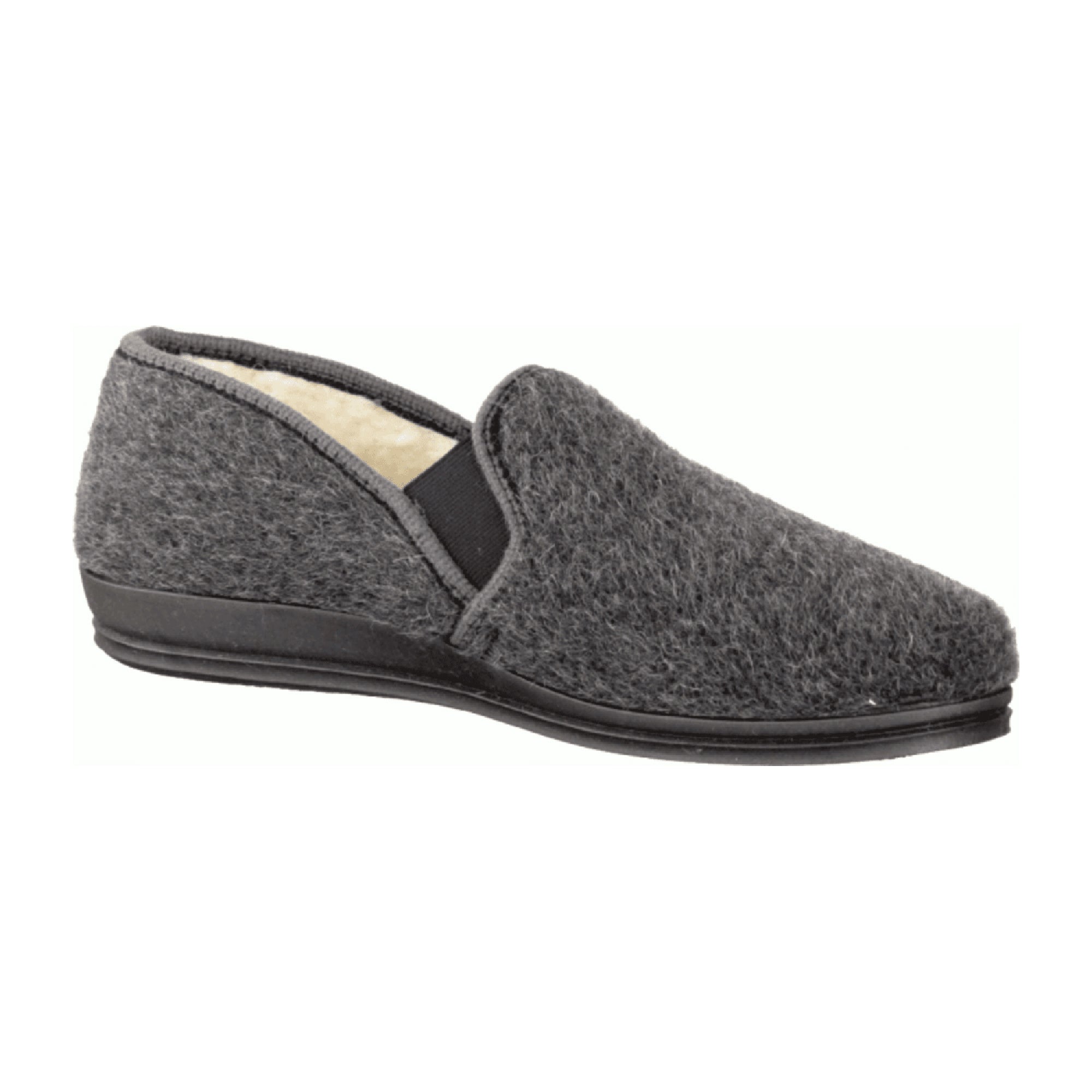 Rohde Men's Grey Shoes with Flat Heel and Warm Lining for Fall/Winter