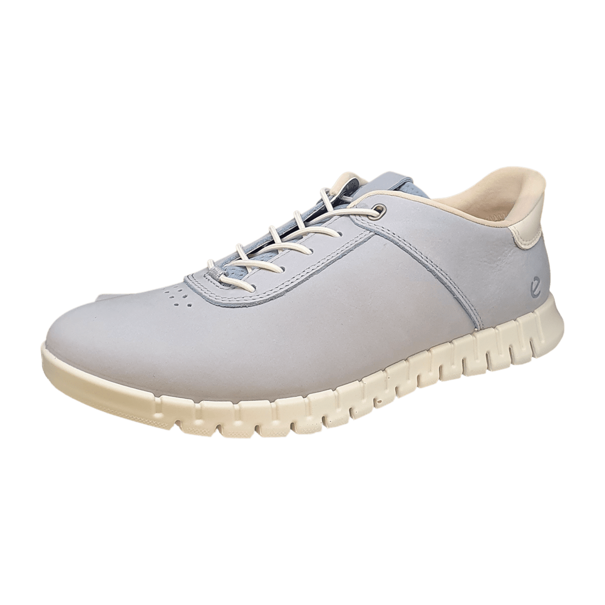 ECCO GRUUV LITE Women's Fashion Trainers Dusty Blue Leather